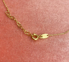 “Infinity Link” Anklet - 14k Gold