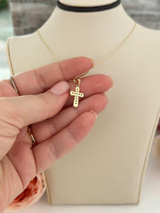 “Sacred Sparkle” Pendant - 14k Gold