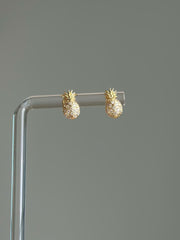“Pineapple Pop” Earrings - 14k Gold