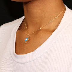 “Adjustable Dainty Box” Chain - 14k Gold