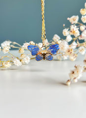“Butterfly Dreams” Pendant - 14k Gold