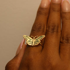 14k Gold “Mariposa” Ring