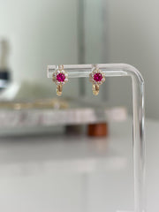 “Royal Spark” Earrings - 14k Gold