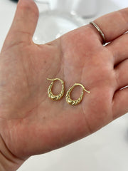 “Petite Heart” Earrings - 14k Gold