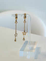 “Starry Drop” Earrings - 14k Gold