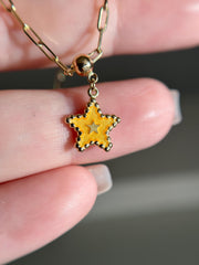 “Golden Star” Anklet - 14k Gold