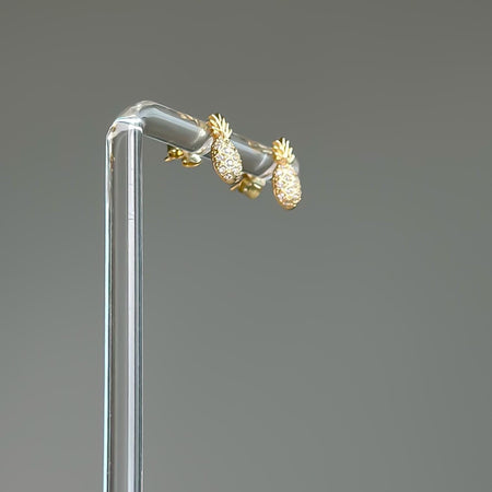“Pineapple Pop” Earrings - 14k Gold