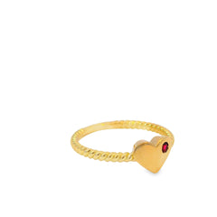 14k Gold “Amour” Ring