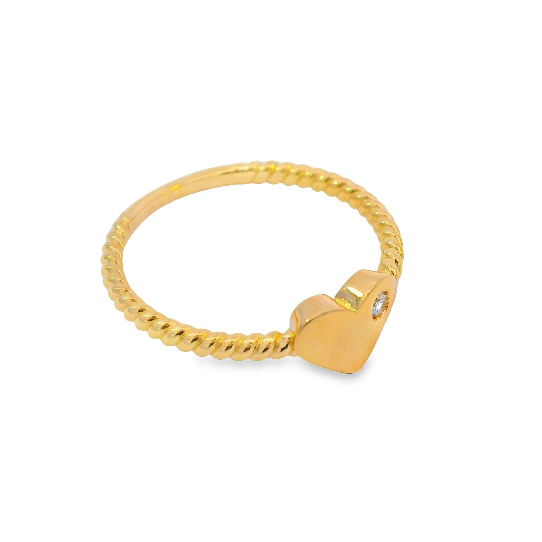14k Gold “Amour” Ring