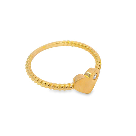 14k Gold “Amour” Ring