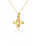 “Travel Lover” Pendant – 14k Solid Gold
