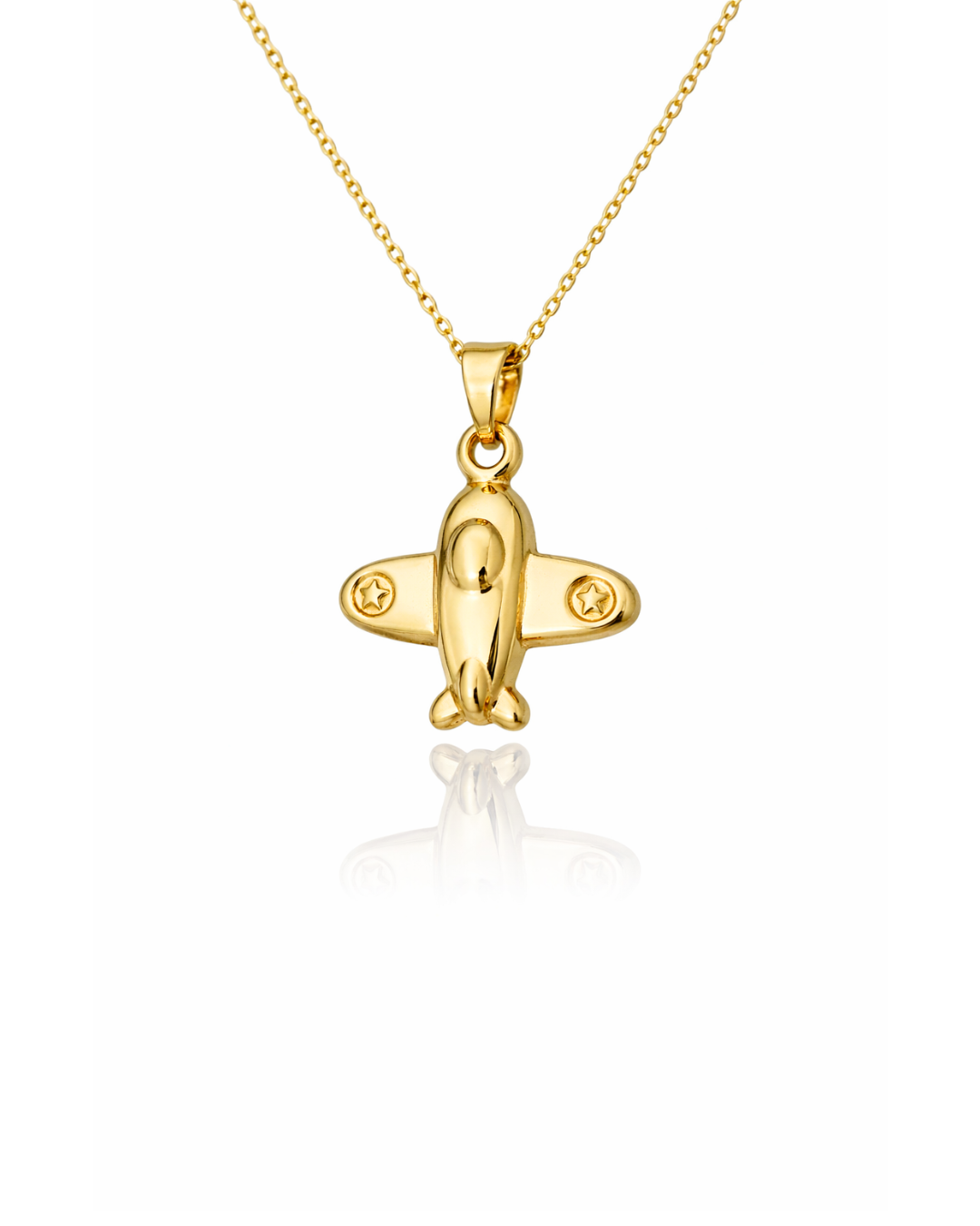 “Travel Lover” Pendant – 14k Solid Gold