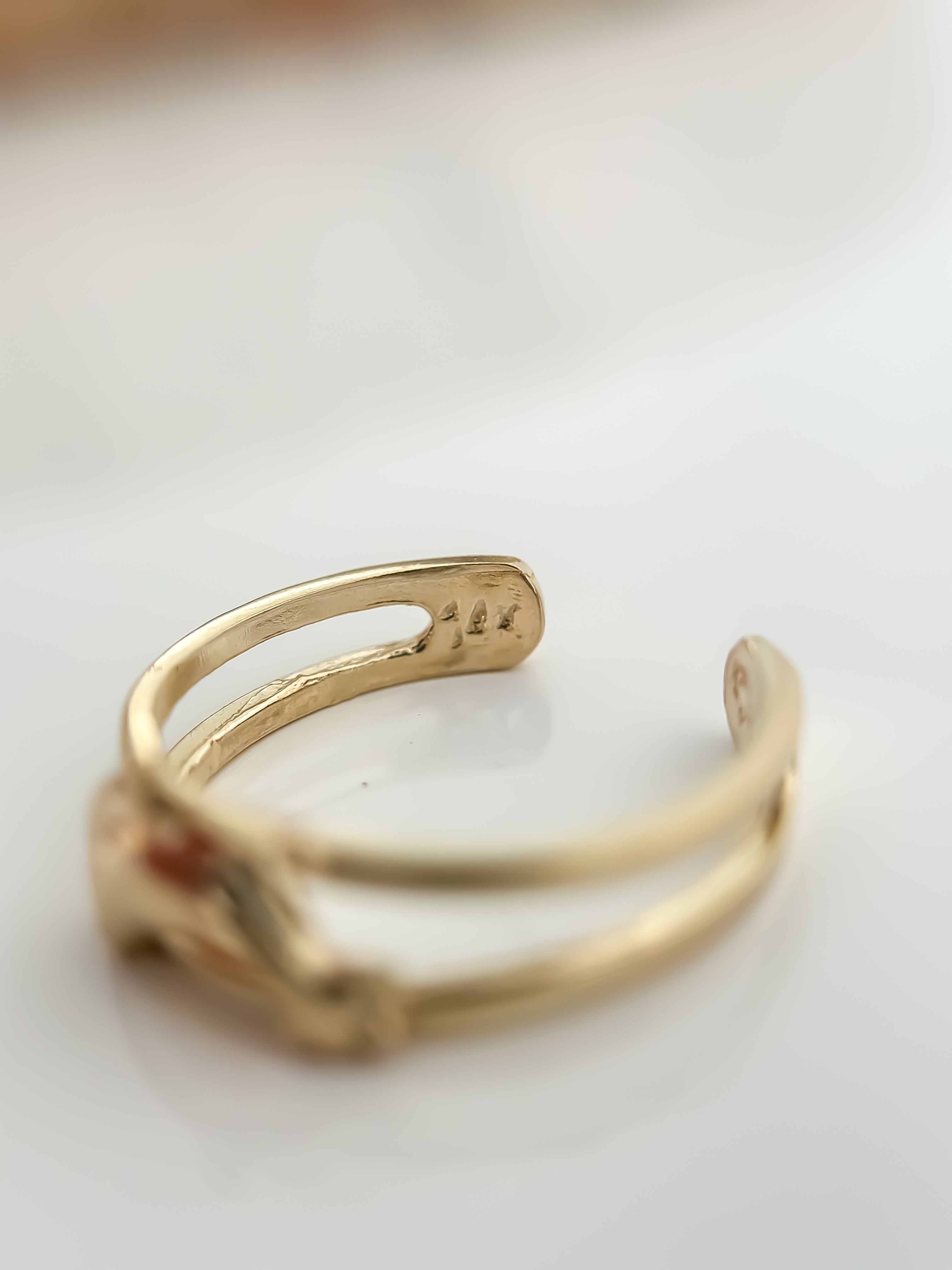 14k Gold “Coastal Dolphin” Ring