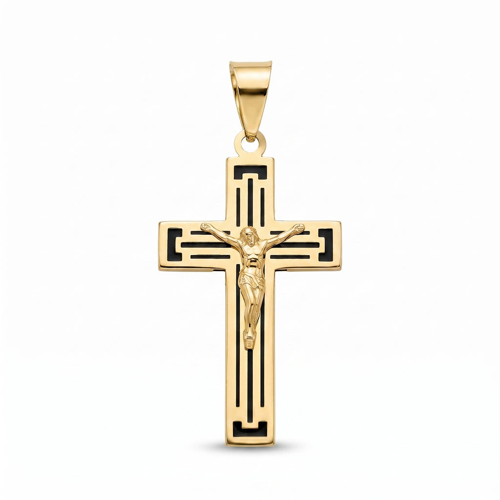 "Crucifix" Pendant -14K Gold