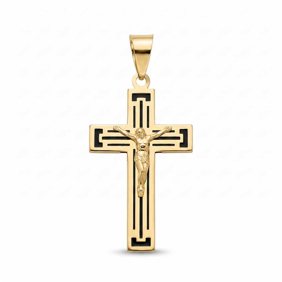 "Crucifix" Pendant -14K Gold
