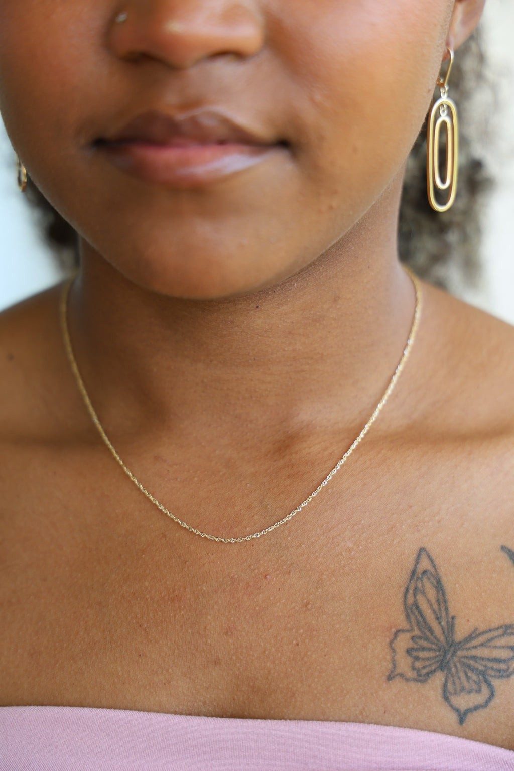 "Singapore Twisted Cable" Chain - 14K Gold
