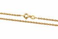 "Singapore Twisted Cable" Chain - 14K Gold