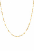 "Disc Link" Chain - 14k Solid Yellow Gold