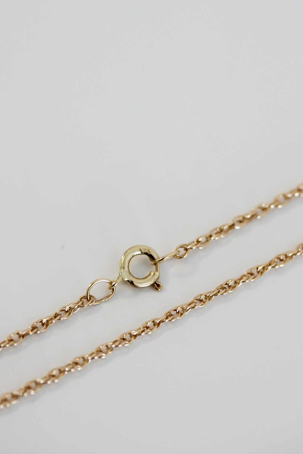 "Singapore Twisted" Chain - 14k Gold