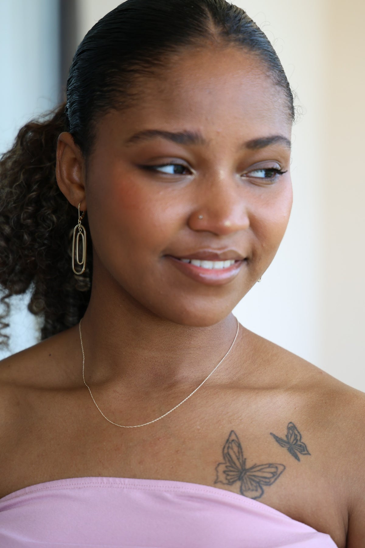 "Singapore Twisted" Chain - 14k Gold