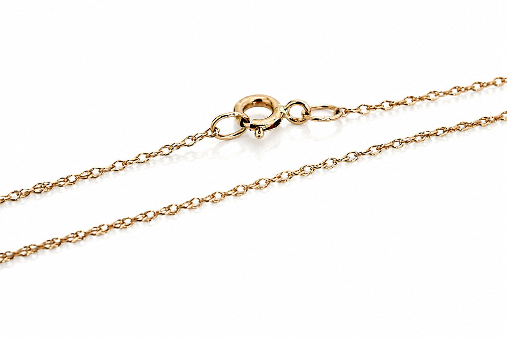 "Singapore Twisted Cable" Chain - 14K Yellow Gold