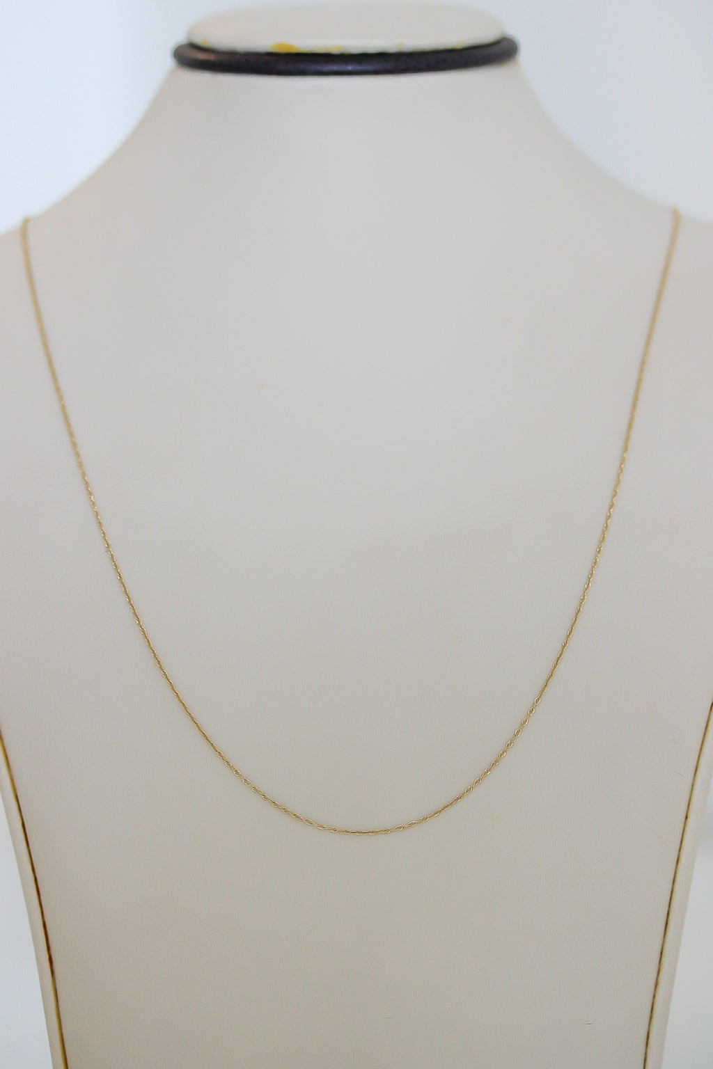 "Singapore Twist" Chain - 14k Yellow Gold