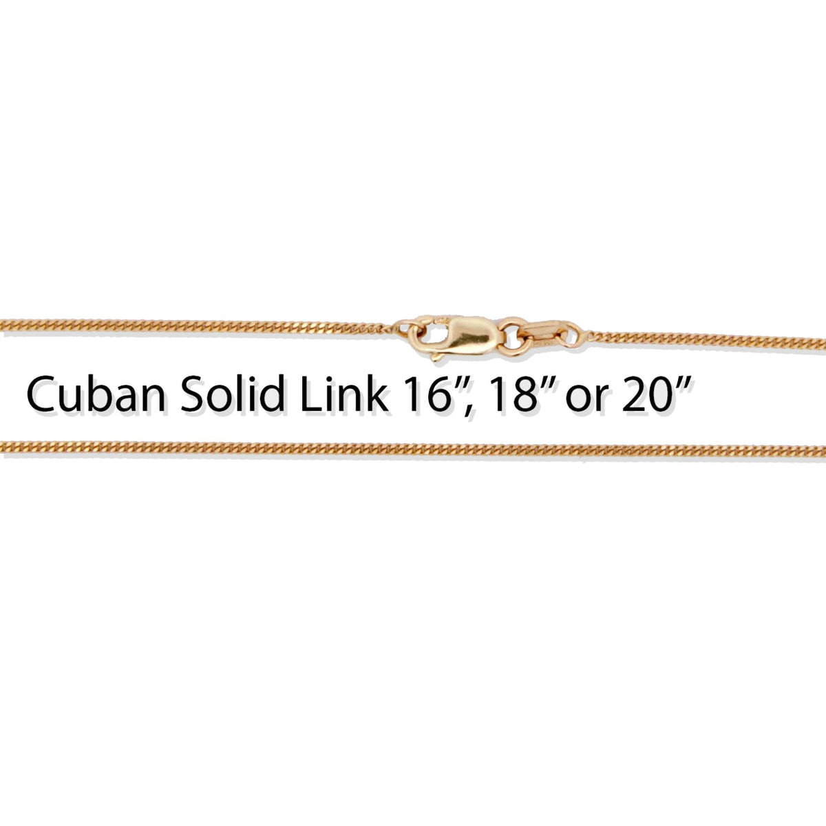 "Pavé Cross" Pendant - 14K Gold