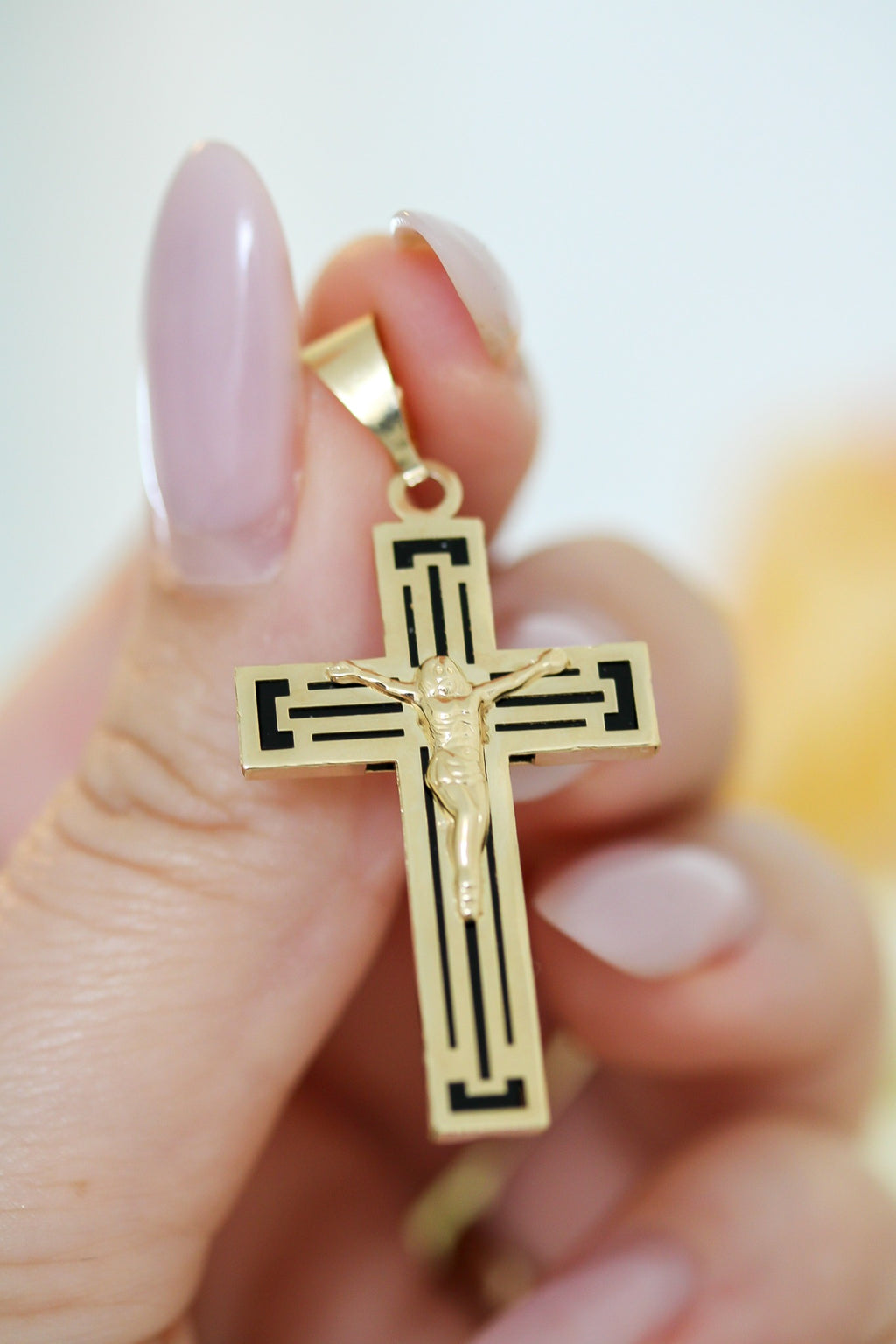 "Crucifix" Pendant -14K Gold
