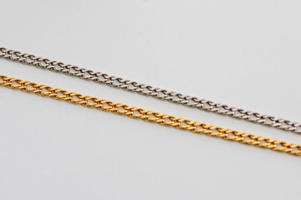 "Wheat Link" Bracelet - 14k Gold, Yellow or White
