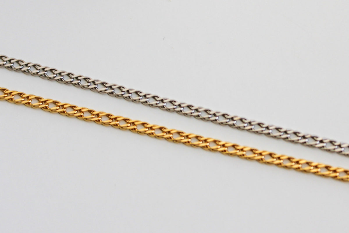 "Wheat Link" Bracelet - 14k Gold, Yellow or White