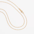 "Singapore" Chain Necklace - 14k Yellow Gold