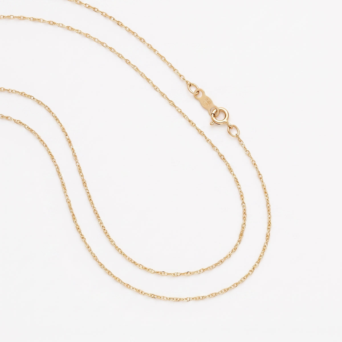 "Singapore" Chain Necklace - 14k Yellow Gold