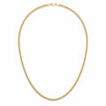 "Cuban Link" Chain Necklace - 14k Solid Gold