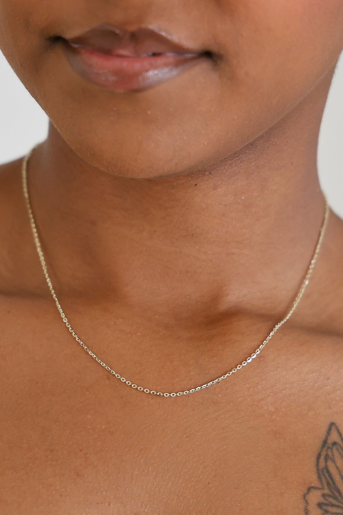 "Diamond-Cut Cable" Chain - 10k Solid Gold