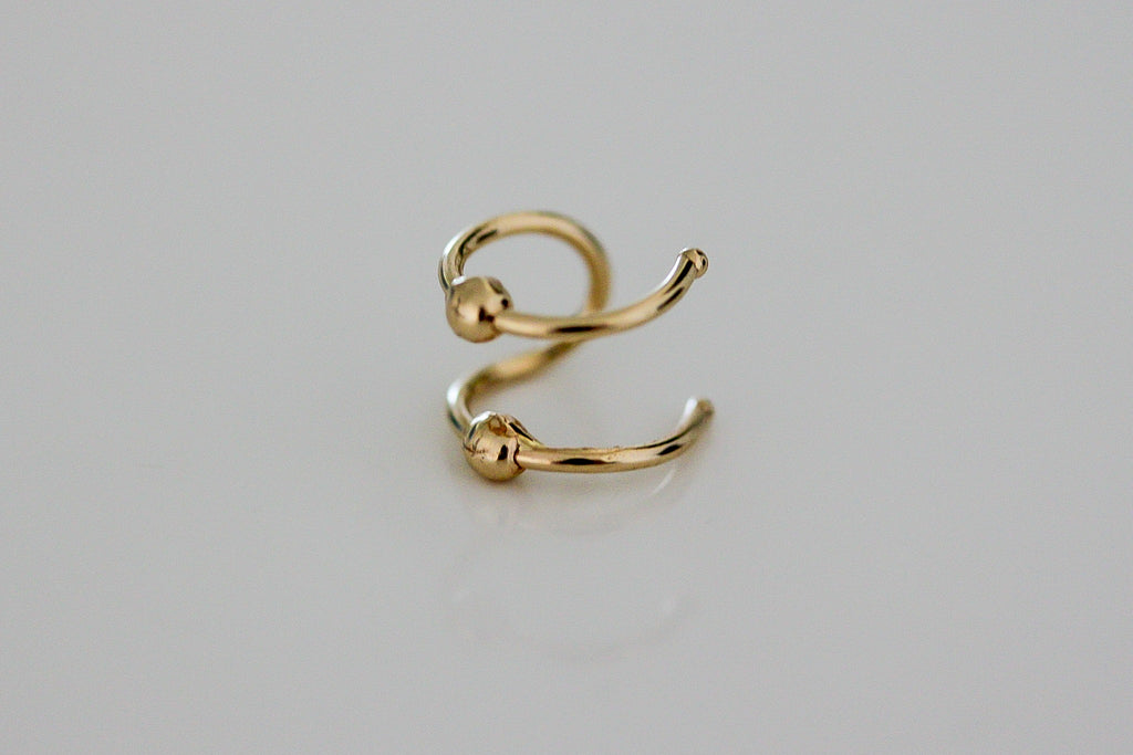 Ear Cuff - 14k Solid Gold