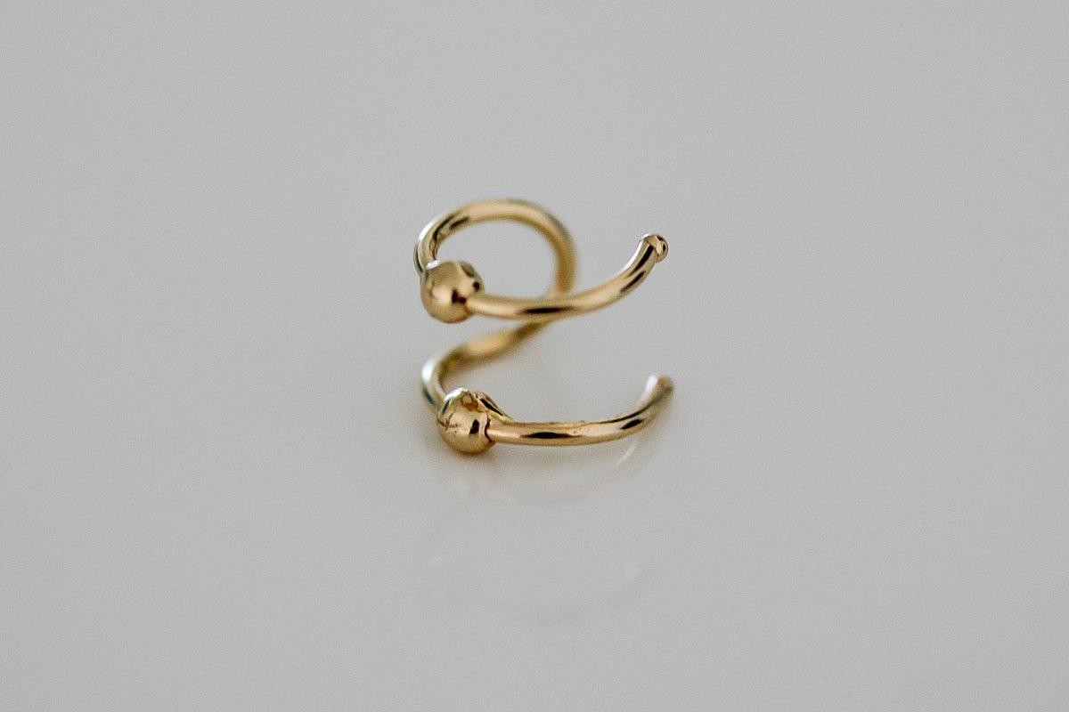 Ear Cuff - 14k Solid Gold
