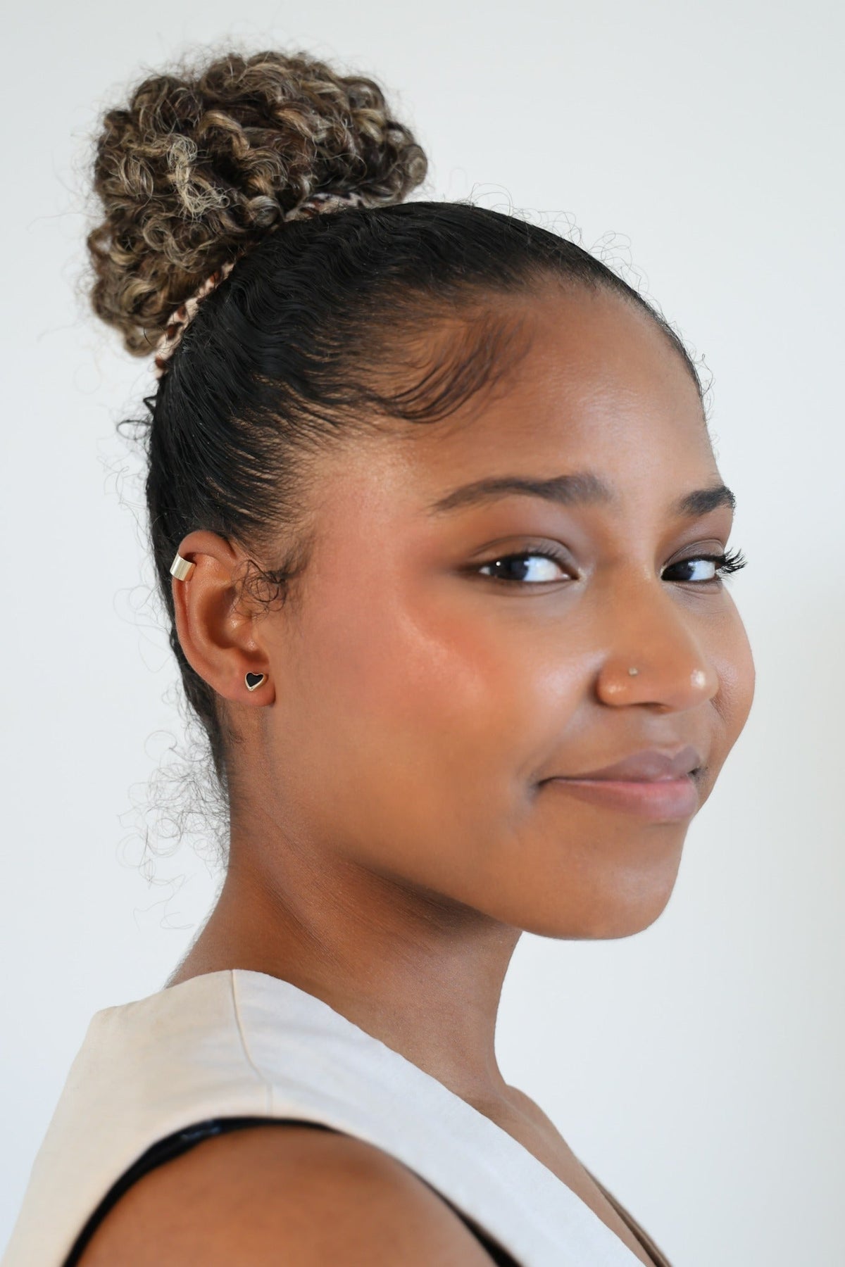Ear Cuff - 14k Solid Gold — Wide Band