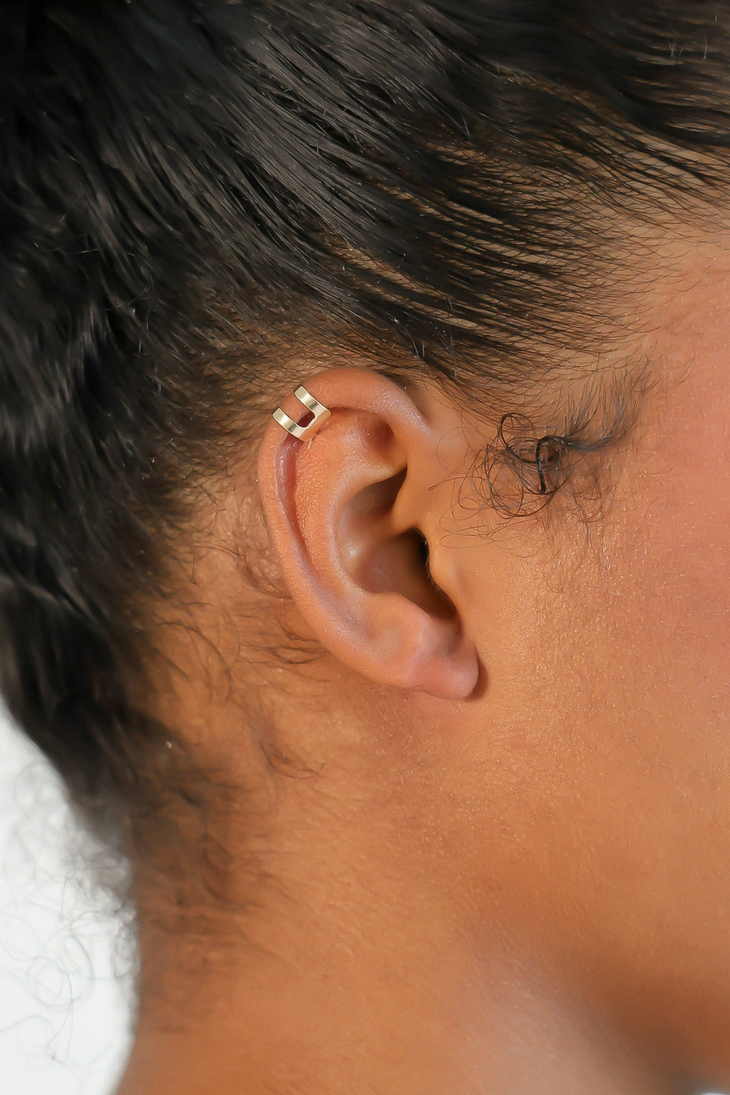 Ear Cuff - 14k Solid Gold — Double Band