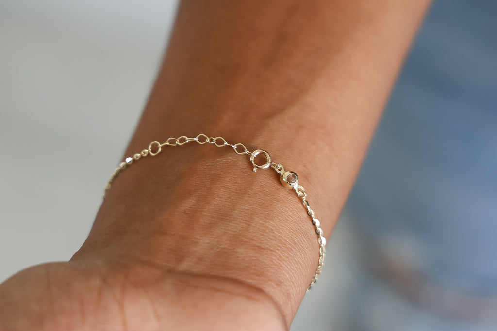 "Open Heart Hand" Bracelet - 10k Gold