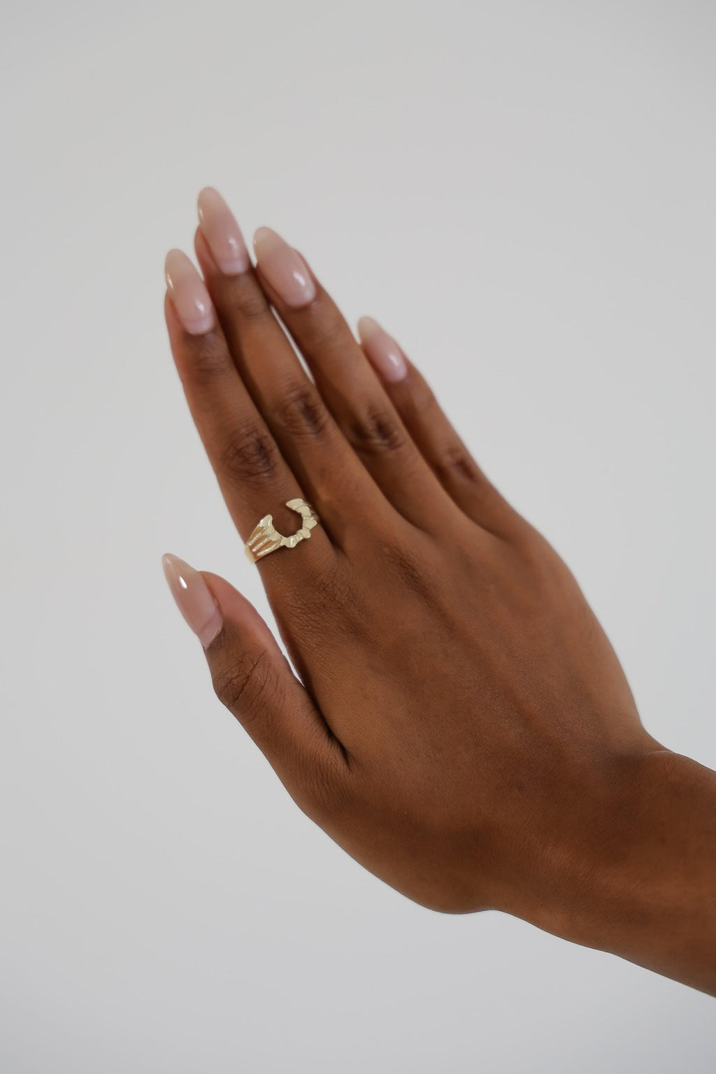 "Horseshoe" Ring - 10k Yellow Gold