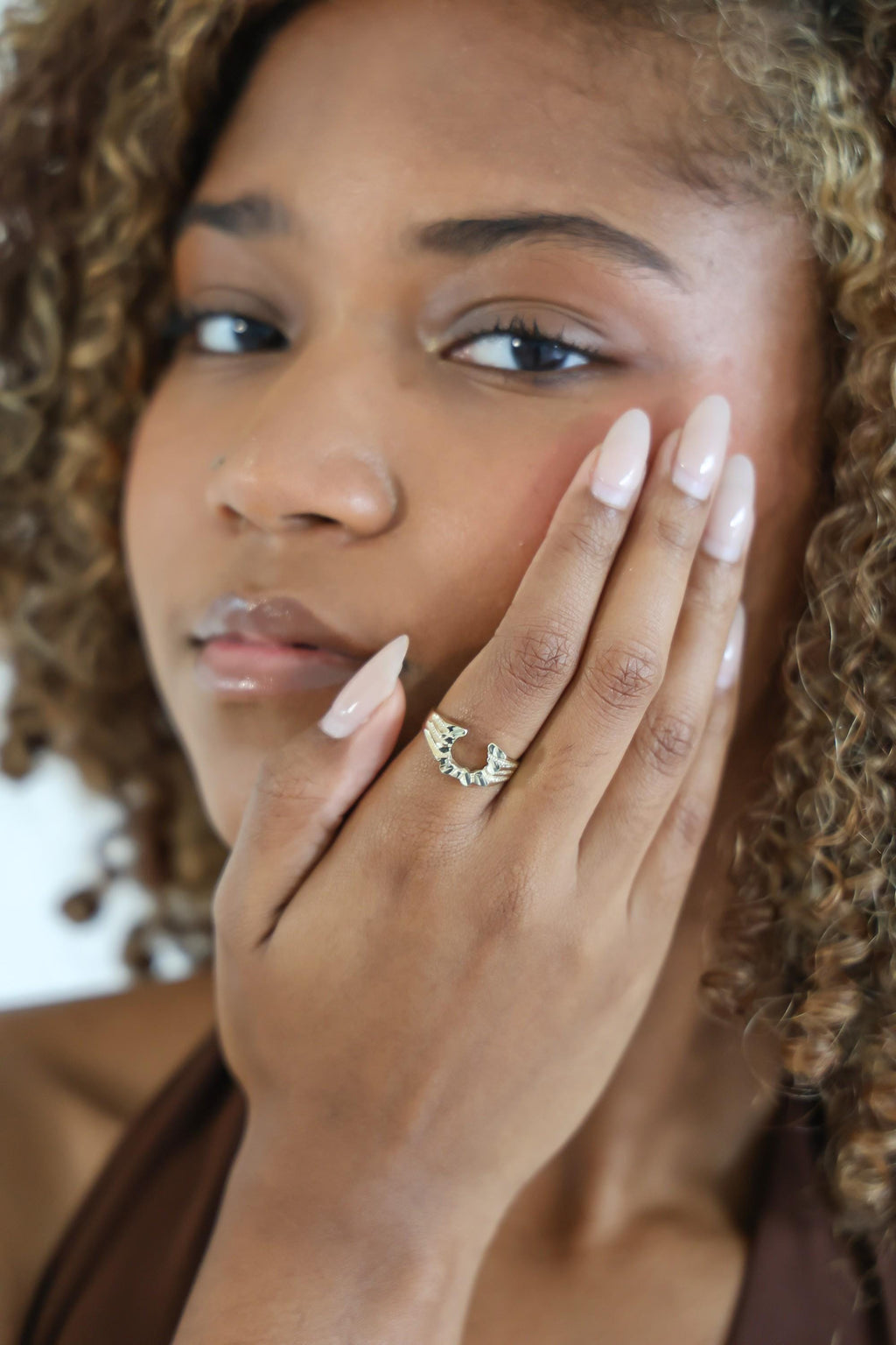 "Horseshoe" Ring - 10k Yellow Gold