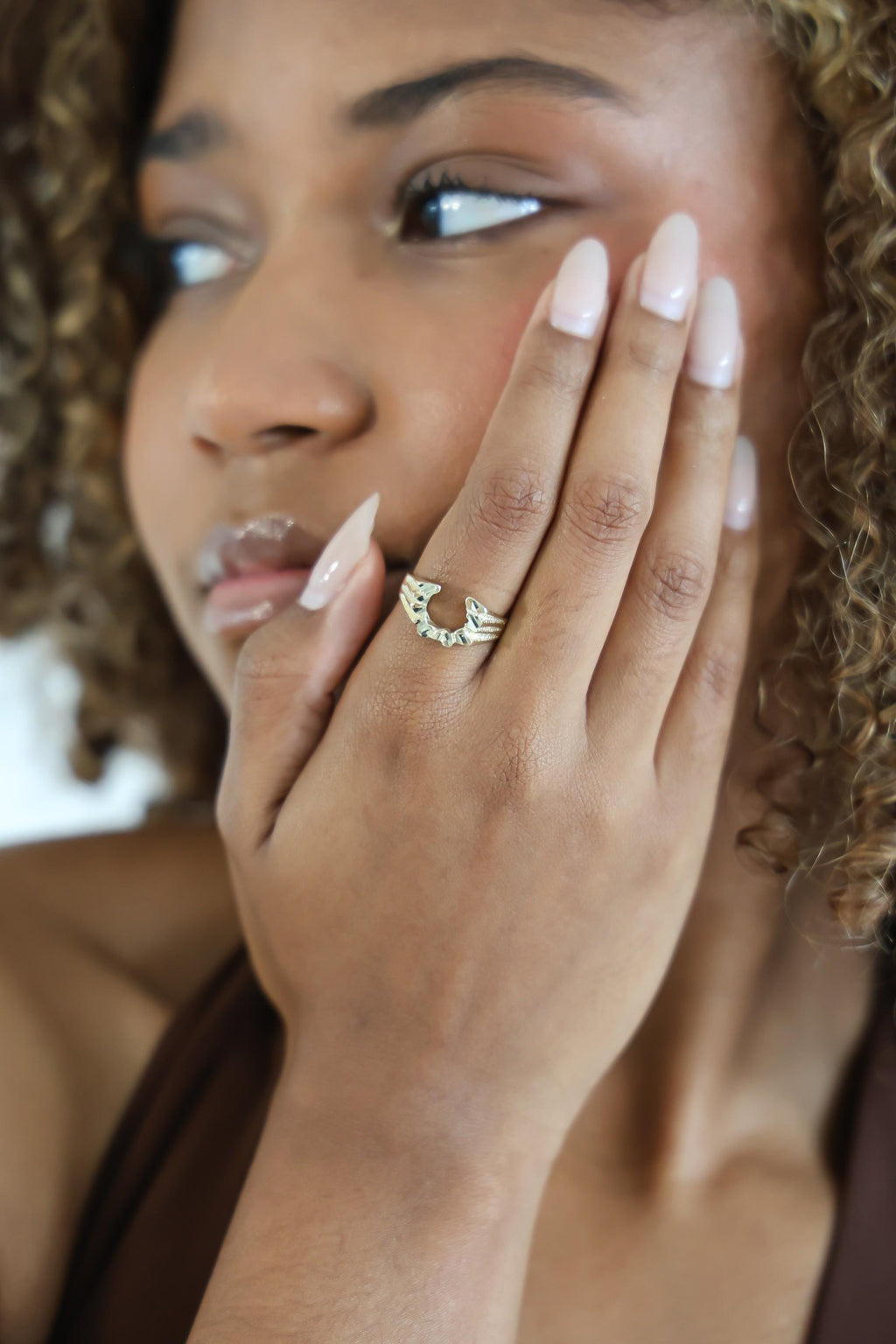 "Horseshoe" Ring - 10k Yellow Gold