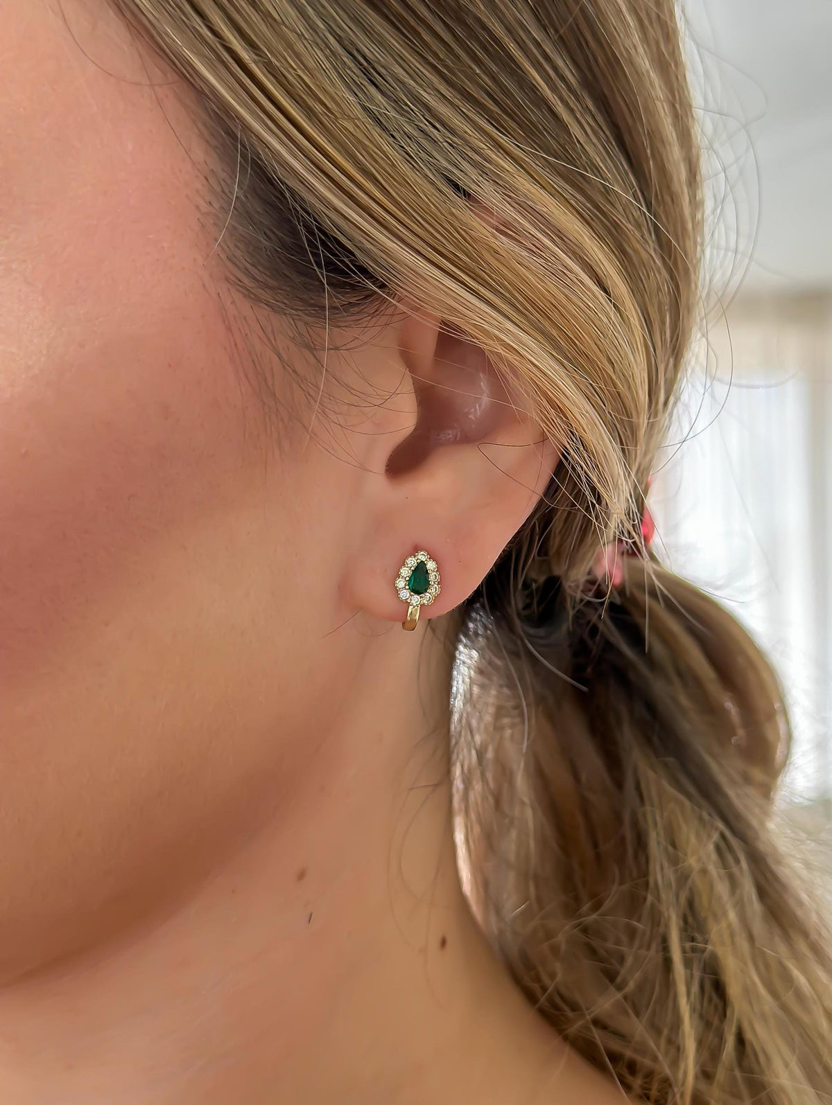 “Iris Spark” Earrings - 14k Gold