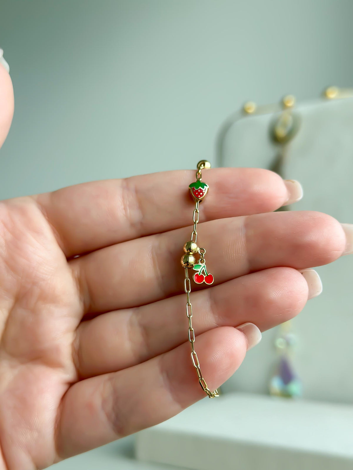 "Little Berry" Bracelet - 14k Gold