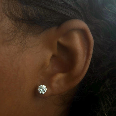 “Shimmer Studs” Earrings - 14k Gold