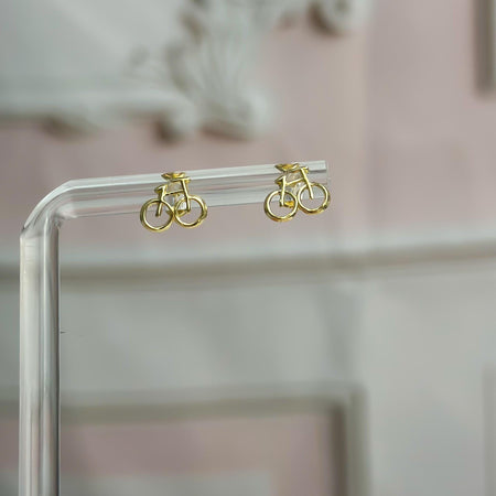 14k Gold “Bike Chic” Earrings