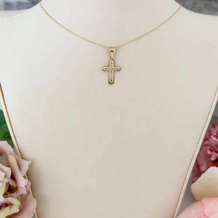 “Sacred Sparkle” Pendant - 14k Gold