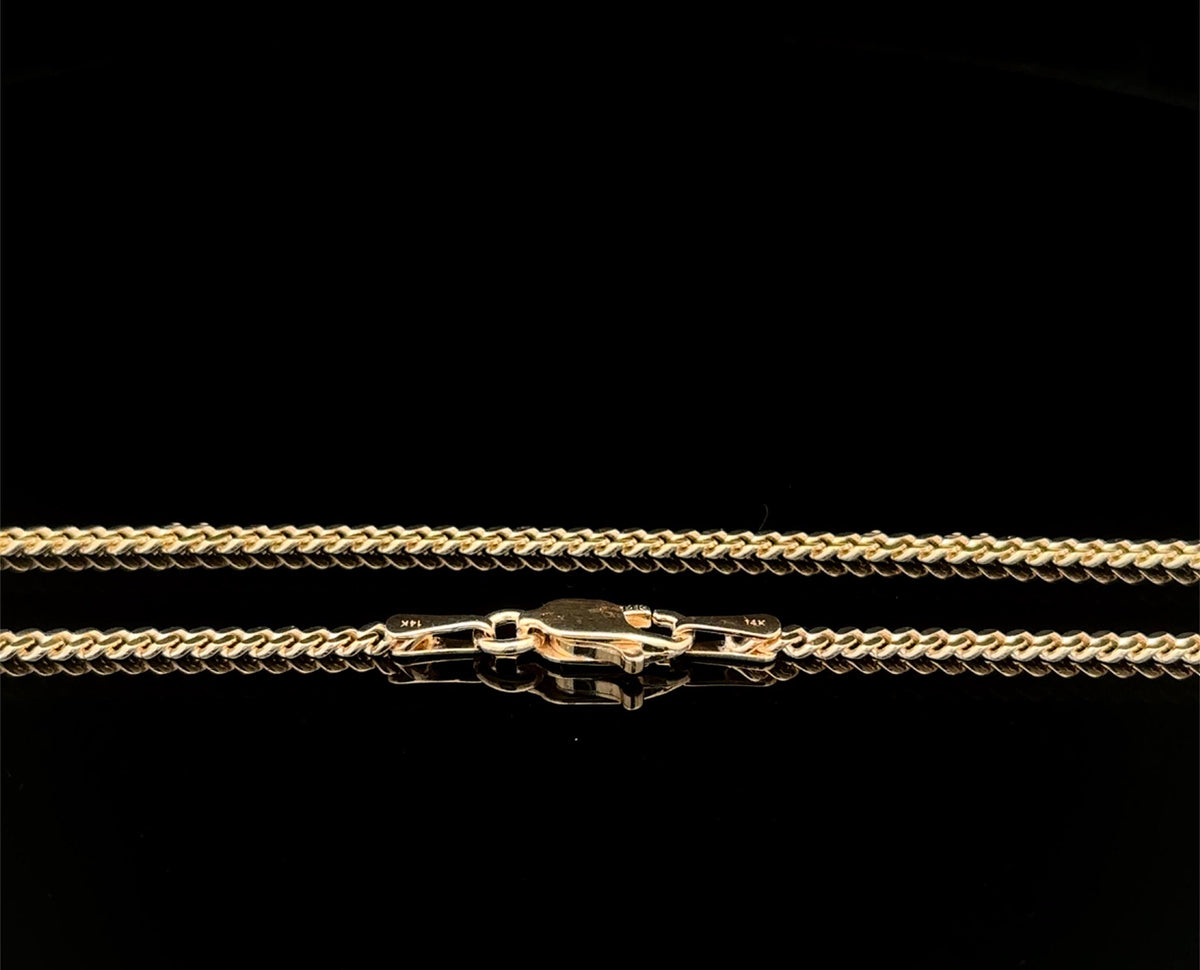 “Miami Cuban” Necklace - 14k or 10K Gold 2mm