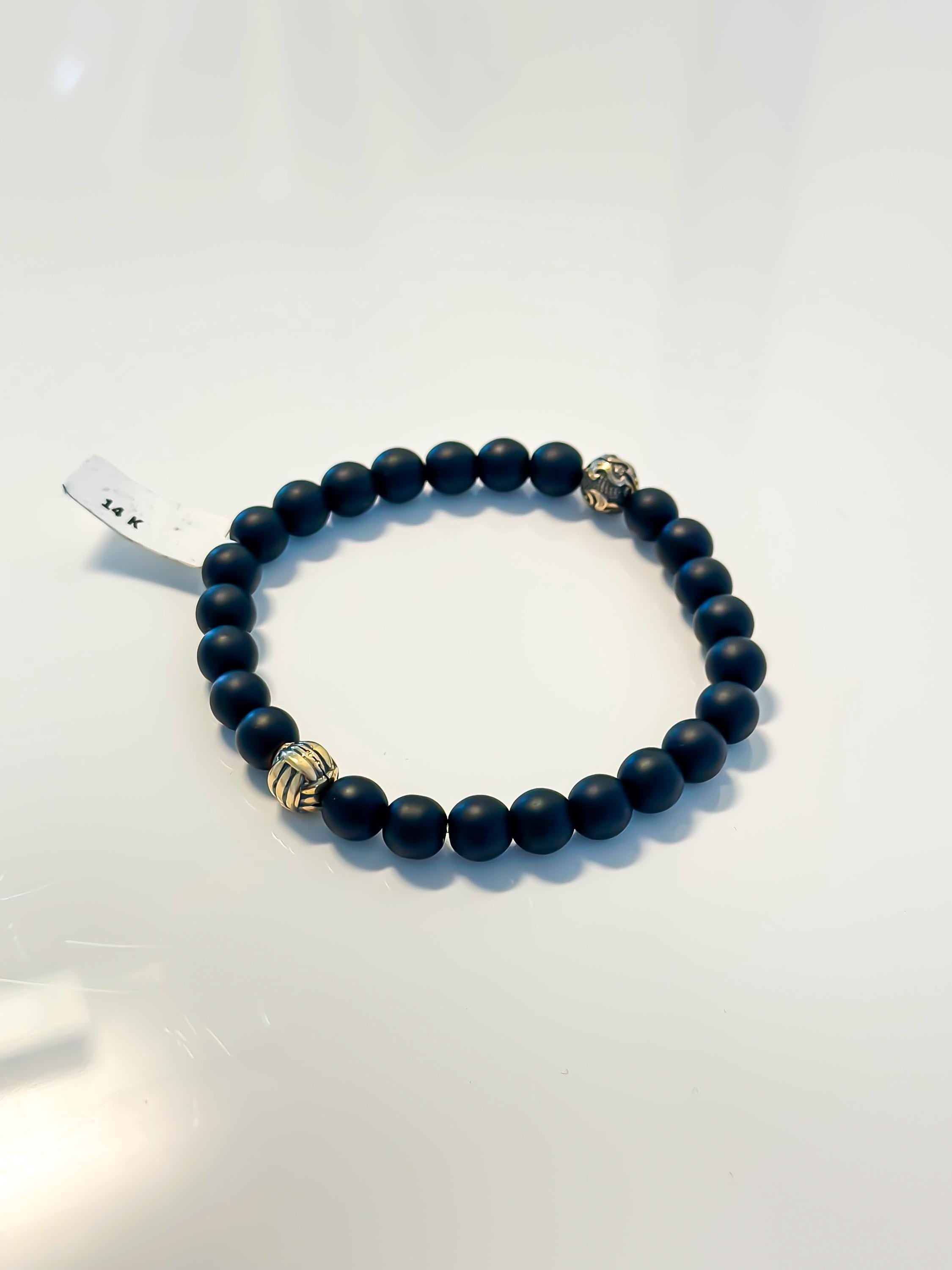 14k Gold “Eclipse” Bracelet