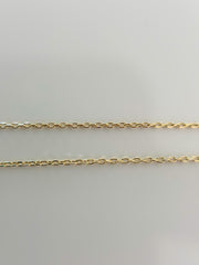 “Daily Dainty”  Cable Chain – 14k Gold